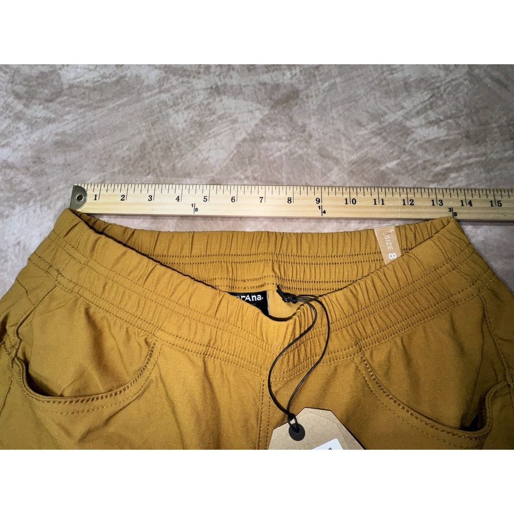 Prana Halle E-Waist Jogger Plus II Antique Bronze Womens 8 Hiking pants - Picture 3 of 10